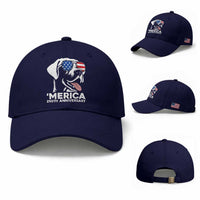 Merica Labrador Retriever Lover Baseball Cap 250th Anniversary Gift