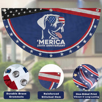 Merica Labrador Retriever Lover Patriotic Fan Flag 250th Anniversary Gift