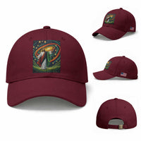 Black Jesus Juneteenth Baseball Cap African American Christian Pride