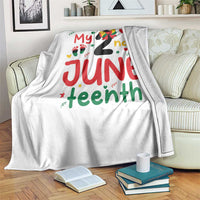 My Second Juneteenth Throw Blanket African American Baby Freedom Day