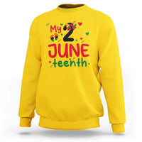 My Second Juneteenth Sweatshirt African American Baby Freedom Day