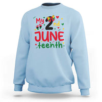 My Second Juneteenth Sweatshirt African American Baby Freedom Day