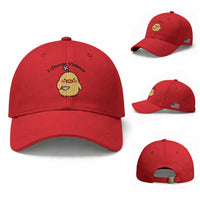 I Choose Violence Baseball Cap Funny Duck With Knife Gift