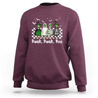 Halloween Duck Duck Boo Sweatshirt Funny Spooky Gift - Wonder Print Shop