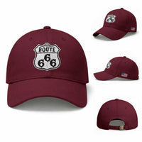 Spooky Halloween Route Highway 666 Baseball Cap Dark Haunted Road Adventure