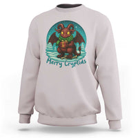 Jersey Devil Sweatshirt Merry Cryptidmas Funny Christmas Gift - Wonder Print Shop