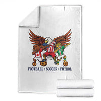 Eagle Jaguar Beaver 2026 Football Throw Blanket Supporters Gift Idea