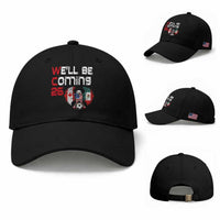 Glitched North America Eagle Soccer Baseball Cap We Will Be Coming 26