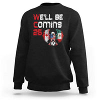 Glitched North America Eagle Soccer Sweatshirt We Will Be Coming 26