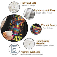 Funny Cinco De Mayo Pinata Throw Blanket Id Hit That