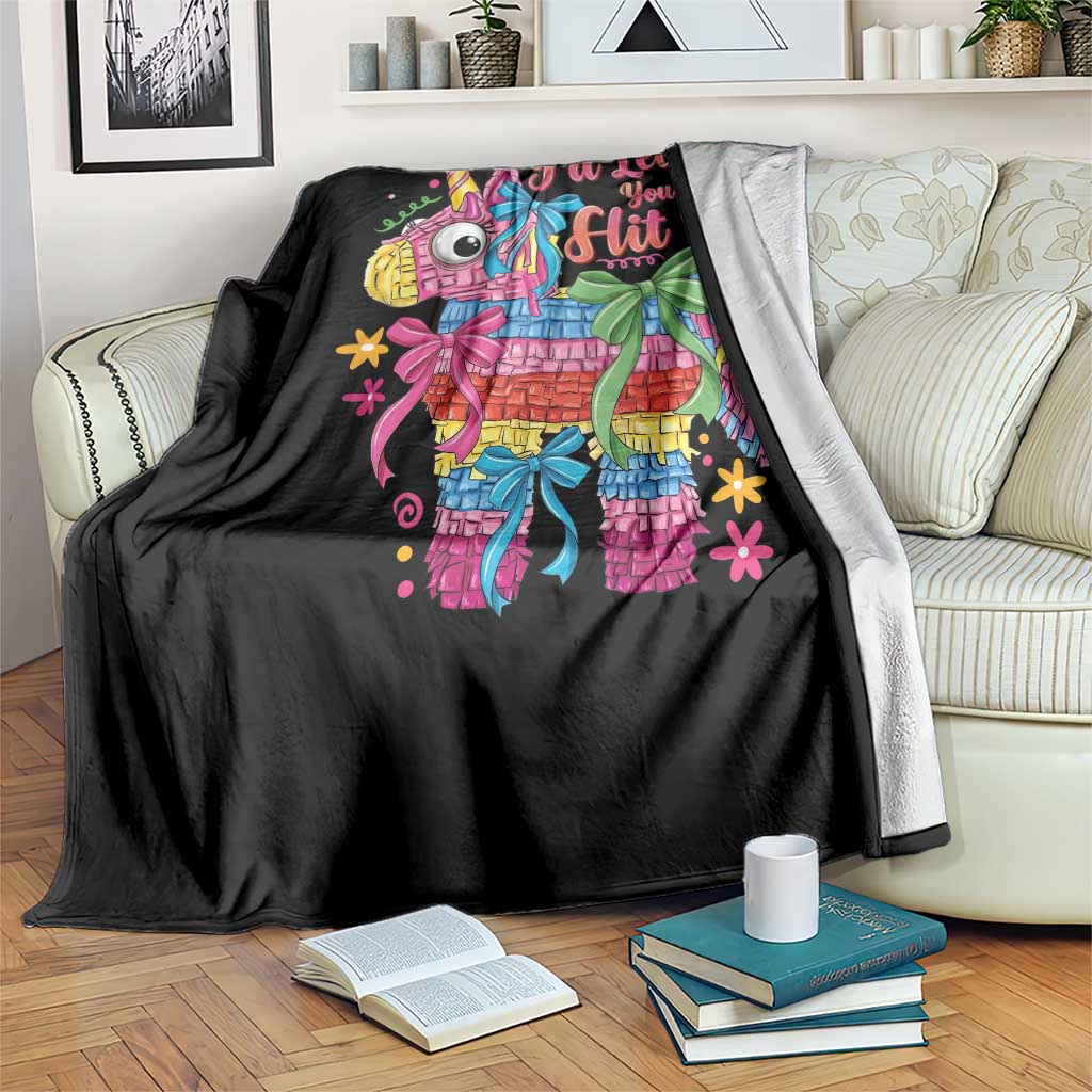 Funny Cinco De Mayo Pinata Throw Blanket Id Let You Hit It