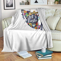 Cinco De Mayo Party Mexican Map Throw Blanket Lets Fiesta