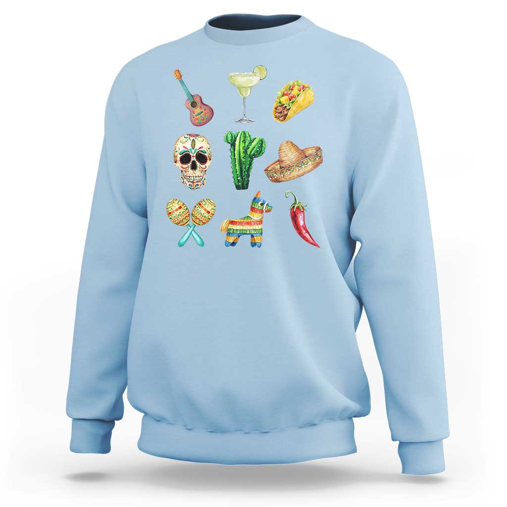 Cinco De Mayo Sweatshirt Mexican Fiesta Party Celebration