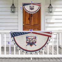 Baseball Drip Graphic Patriotic Fan Flag USA 250th Anniversary Gift