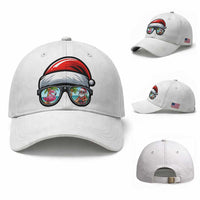 Funny Santa Sunglasses Baseball Cap Beach Christmas Vacation Graphic