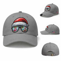 Funny Santa Sunglasses Baseball Cap Beach Christmas Vacation Graphic