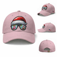Funny Santa Sunglasses Baseball Cap Beach Christmas Vacation Graphic