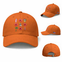 Christmas In July Baseball Cap Tropical Summer Beach Party Graphic