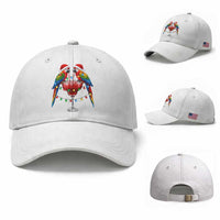 Christmas In July Parrots Baseball Cap Summer Beach Party Gift