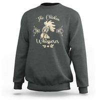 Funny Chicken Lover Gift Sweatshirt The Chicken Whisperer - Wonder Print Shop