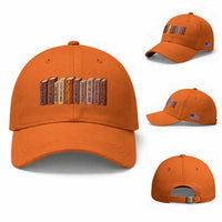 African American Teachers Gift Baseball Cap Black History Leaders Book