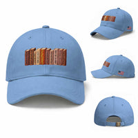 African American Teachers Gift Baseball Cap Black History Leaders Book