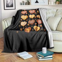 Black History Leaders Throw Blanket African American Teachers Pride - Wonder Print Shop