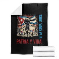 Cuban American Pride Throw Blanket Viva Cuba Libre Supporter