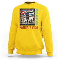 Cuban American Pride Sweatshirt Viva Cuba Libre Supporter