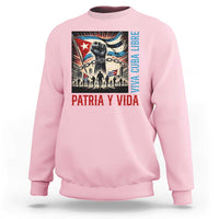 Cuban American Pride Sweatshirt Viva Cuba Libre Supporter