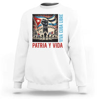 Cuban American Pride Sweatshirt Viva Cuba Libre Supporter