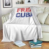 Free Cuba Throw Blanket Stand With Cuban People Gift