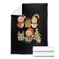 Crochet Christmas Throw Blanket Funny Xmas Gift For Crocheter - Wonder Print Shop