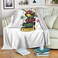 Teach Black History Education Pride Throw Blanket Black History Month - Wonder Print Shop