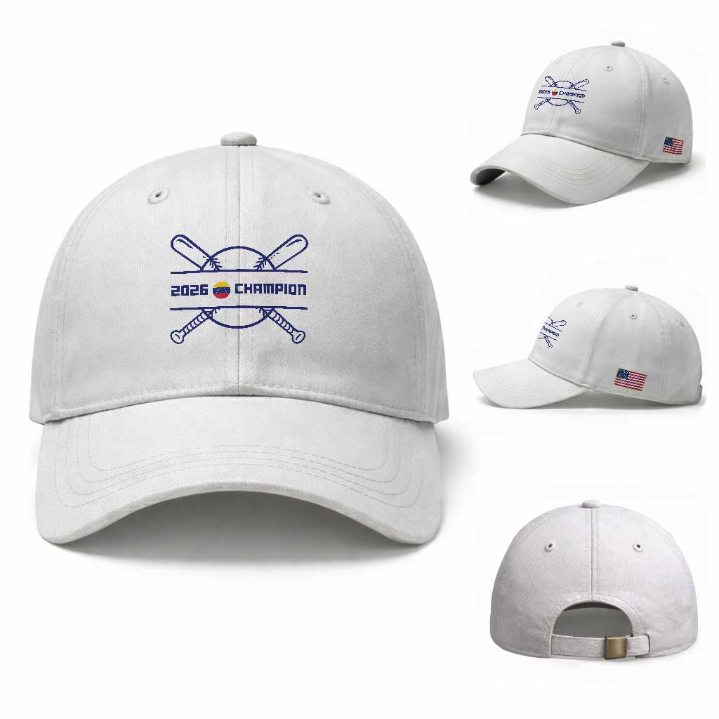 Venezuela Champions 2026 Baseball Cap Baseball Pride Gift