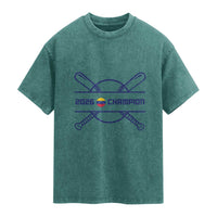 Venezuela Champions 2026 Washed Cotton T-Shirt Baseball Pride Gift
