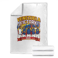 Venezuela Baseball Victory Throw Blanket Venezuelan Pride Gift