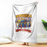 Venezuela Baseball Victory Throw Blanket Venezuelan Pride Gift