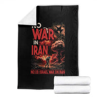 No US Israel War On Iran Throw Blanket Peace Not War