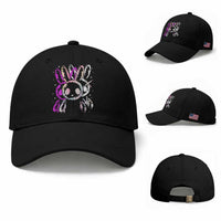 Horror Cute Bunny Rabbit Baseball Cap Horror Aesthetic