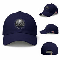 Creepy Cute Bunny Rabbits Baseball Cap Dark Horror Aesthetic