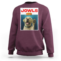 Funny Yellow Lab Jowls Sweatshirt Labrador Retriever Lover Gift - Wonder Print Shop