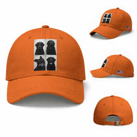 Funny Black Lab Baseball Cap Photobooth Selfie Dog Mom Gift