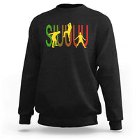 Funny Game Day Soccer Celebration Gift Sweatshirt Siuuuu