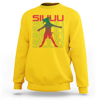 Funny Siuuuu Sweatshirt Iconic Goal Shout Soccer Lover Gift