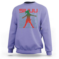 Funny Siuuuu Sweatshirt Iconic Goal Shout Soccer Lover Gift