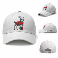 Number Seven Soccer GOAT Siuuuu Celebration Baseball Cap