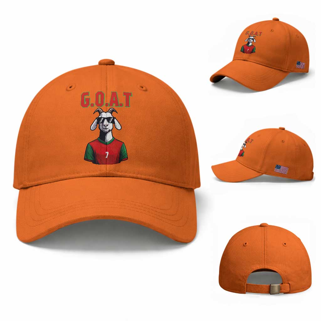 Siuuuu Goat Soccer Celebration Baseball Cap Gift For Fans