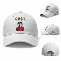 Siuuuu Goat Soccer Celebration Baseball Cap Gift For Fans