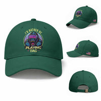 VR Gamer Gorilla Baseball Cap I’d Rather Be Playing Tag Gift